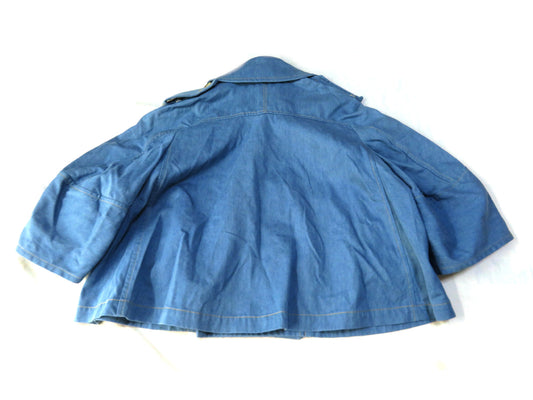 COMME des GARÇONS Junya Watanabe Comme des Garçons Poncho-Style Denim Jacket