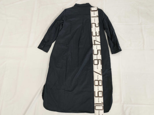 CASEY CASEY Long Shirt Dress Black Size 36 Dress