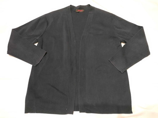 Caban Cardigan Black Cardigan