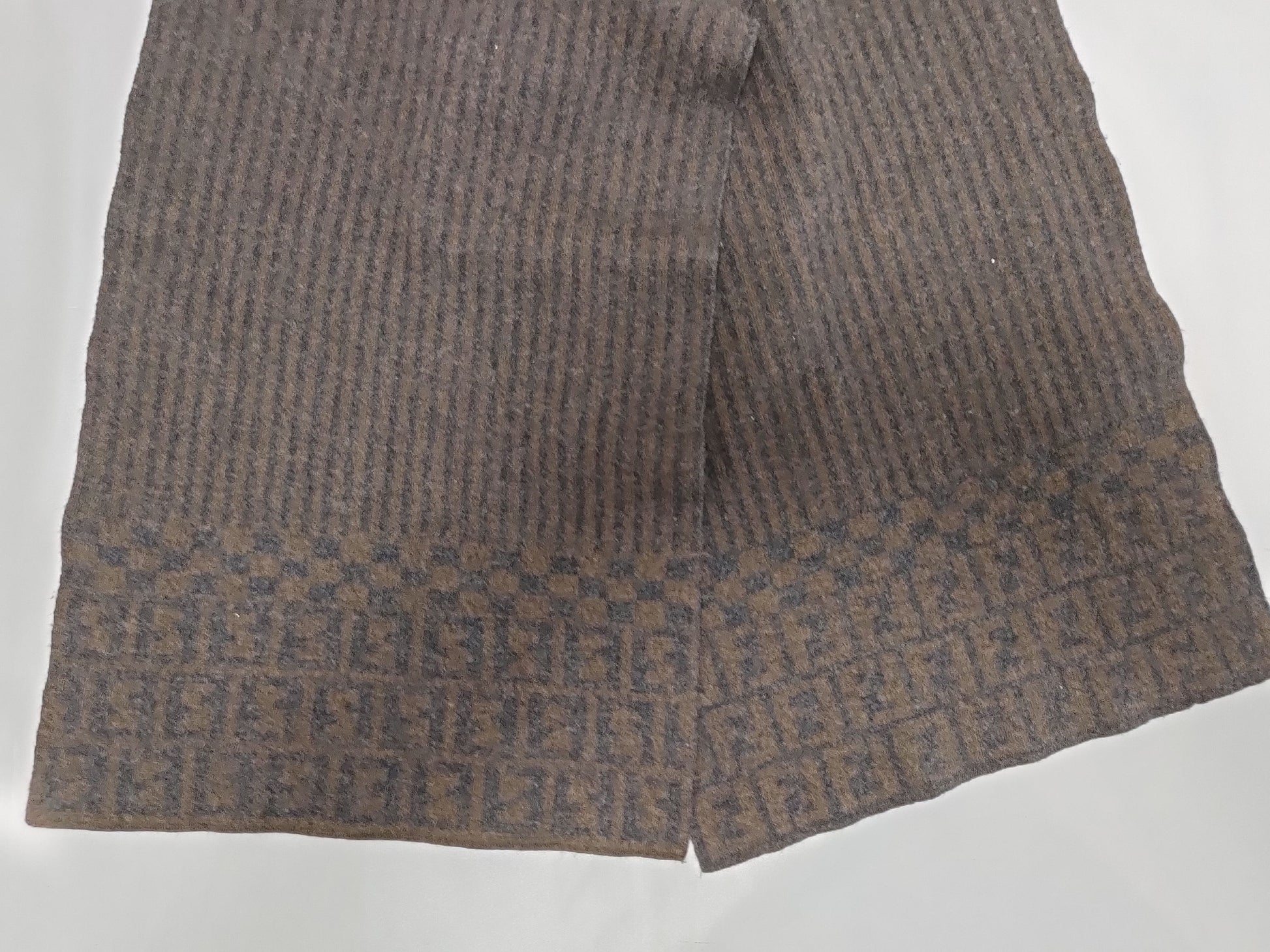 FENDI Zucca print Fendi scarf Zucca print scarf