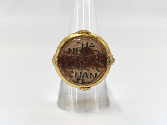 CHANEL 99A logo ring