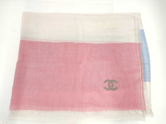 CHANEL Chanel Stole Cashmere Silk Coco Mark Other Accessories