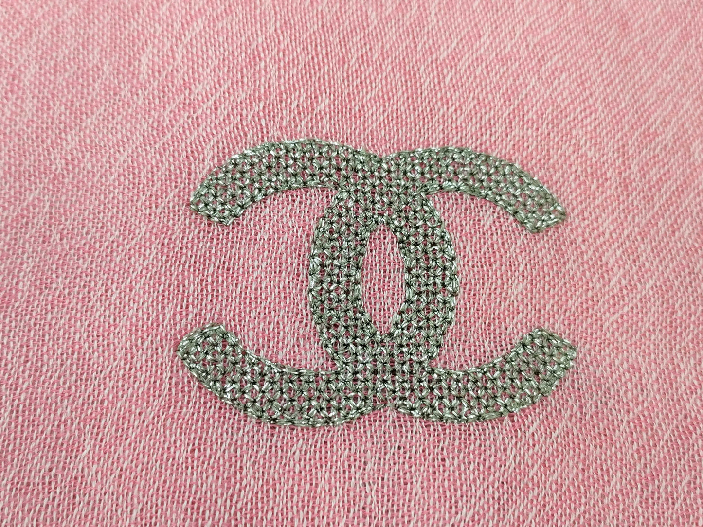 CHANEL Chanel Stole Cashmere Silk Coco Mark Other Accessories