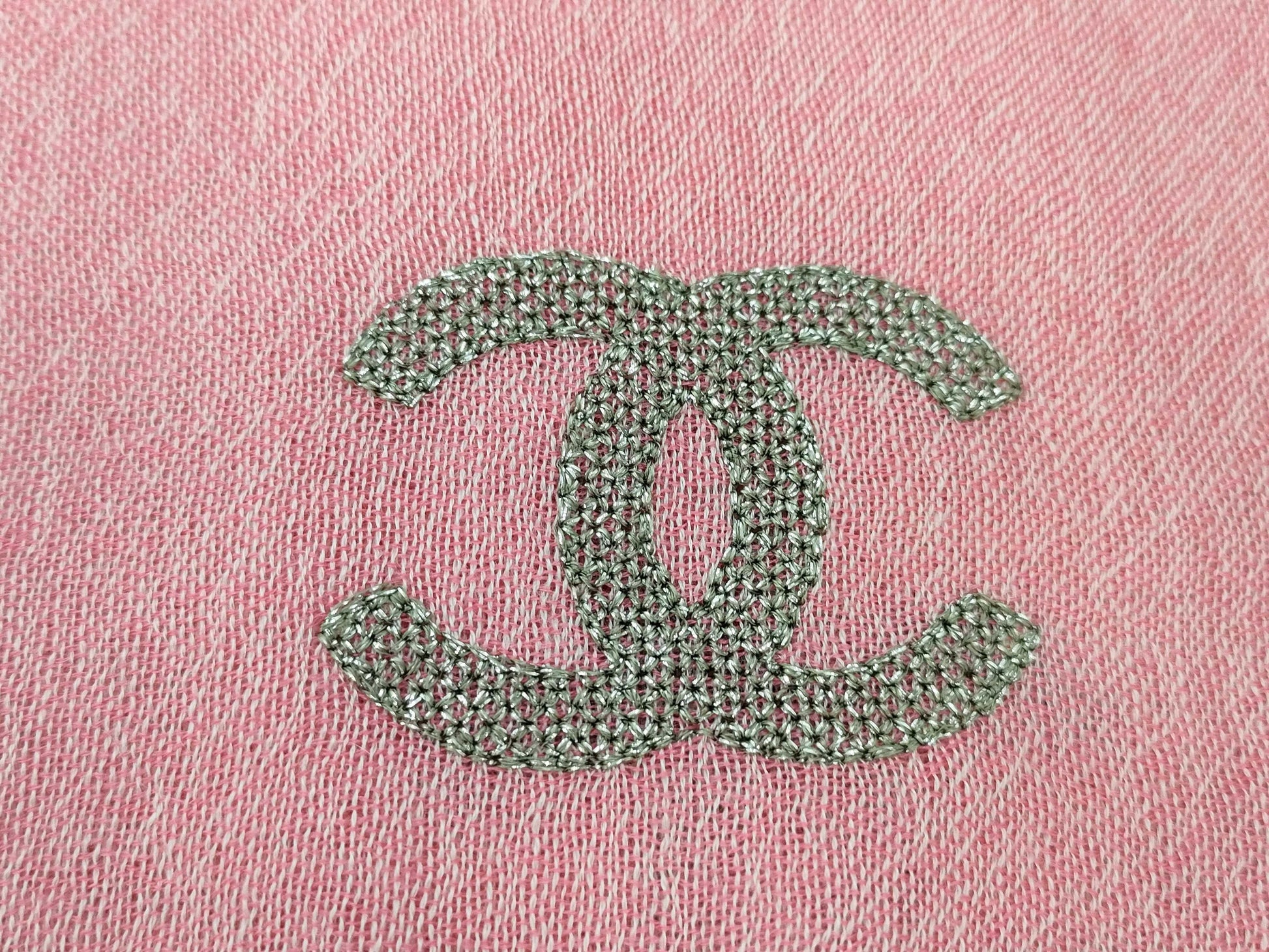 CHANEL Chanel Stole Cashmere Silk Coco Mark Other Accessories