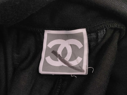 CHANEL Chanel Pants with Side Tape Logo