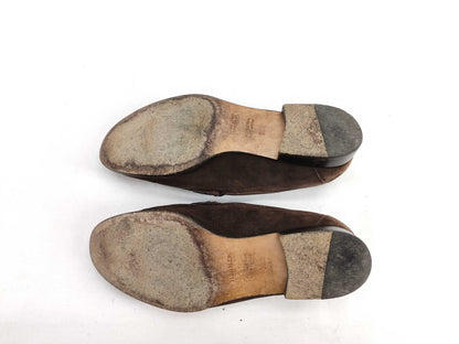 HERMES Hermes Loafers Suede Loafers