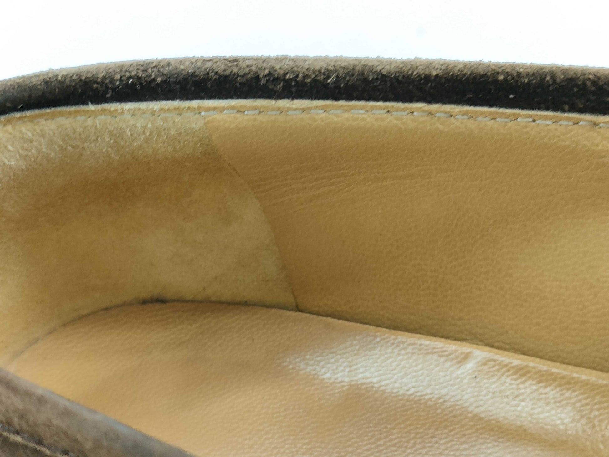 HERMES Hermes Loafers Suede Loafers