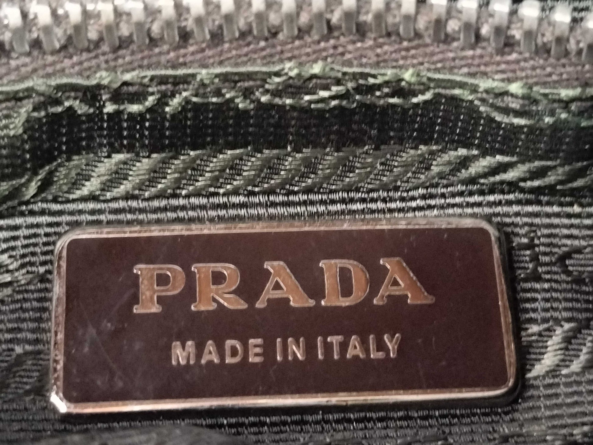 PRADA Prada Handbag One Shoulder Beaded Shoulder Bag