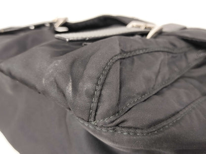 PRADA Nylon Prada Shoulder Bag with Pouch and Triangle Logo RENYLON Shoulder Bag