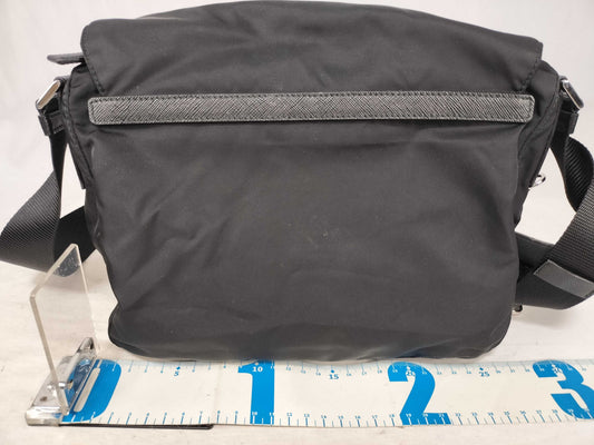 PRADA Nylon Prada Shoulder Bag with Pouch and Triangle Logo RENYLON Shoulder Bag
