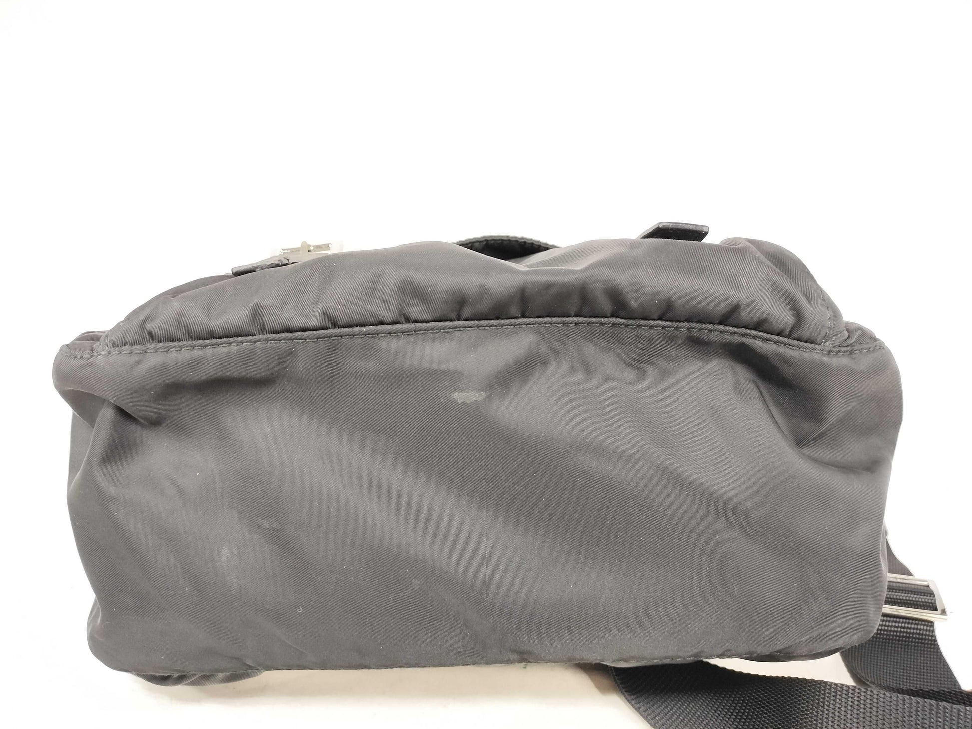 PRADA Nylon Prada Shoulder Bag with Pouch and Triangle Logo RENYLON Shoulder Bag