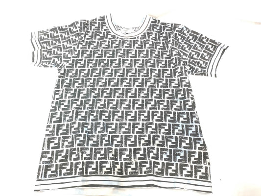 FENDI Zucca Short Sleeve T-Shirt
