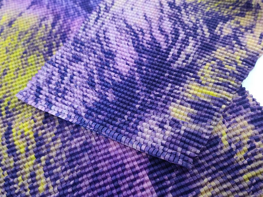ISSEY MIYAKE Tops High Neck Long Sleeve All-Over Print Tops