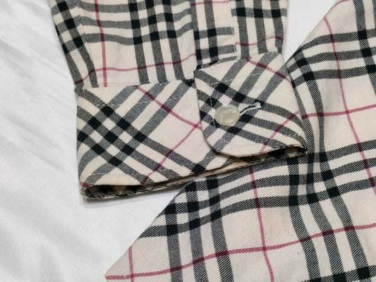 BURBERRY Nova Check Shirt, Size L