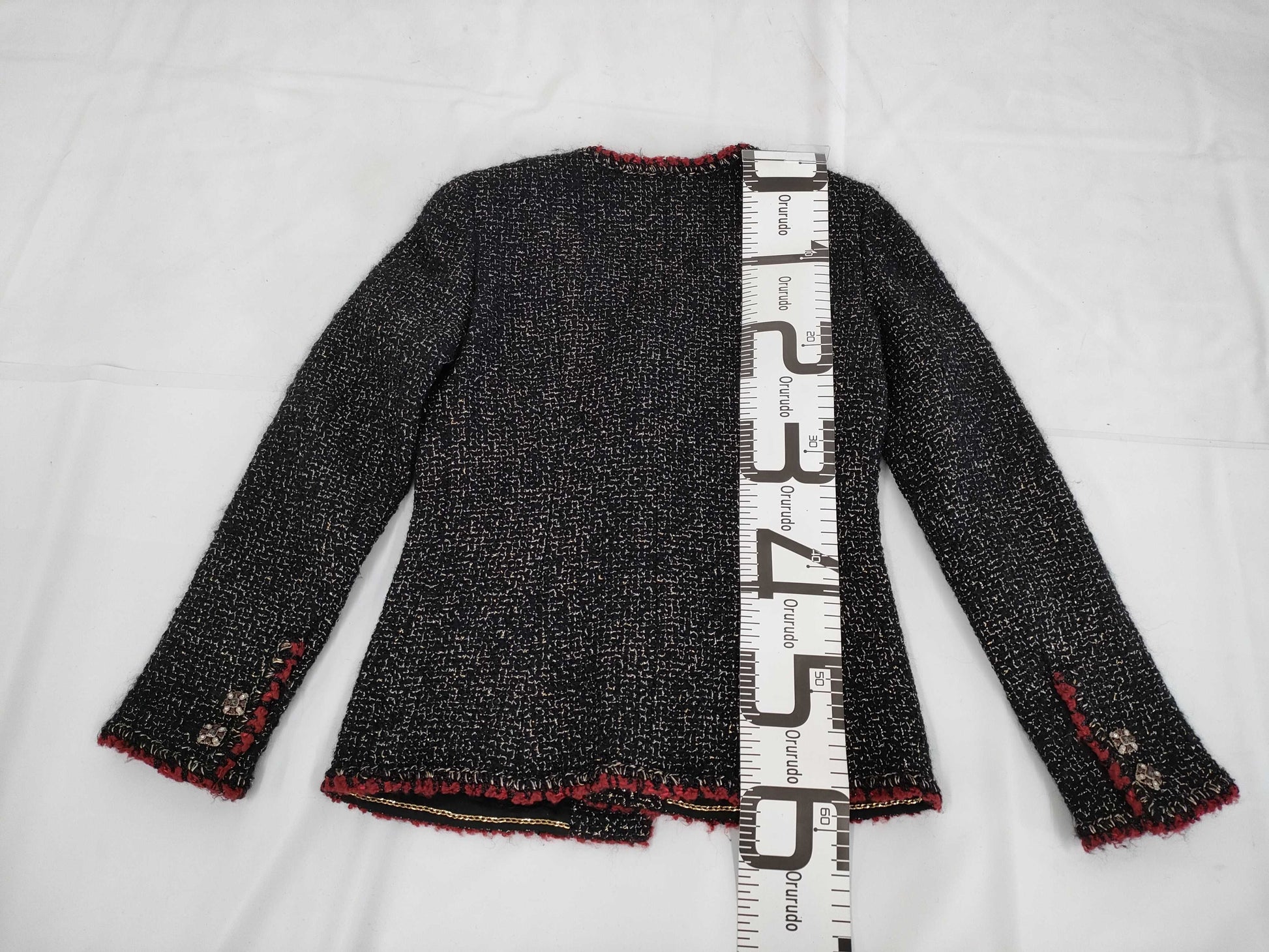 CHANEL Tweed Jacket Gripoa 38 Jacket