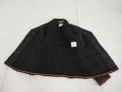 CHANEL Tweed Jacket Gripoa 38 Jacket