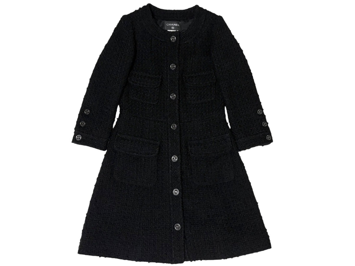 CHANEL Tweed Coat P46625 36 Coat