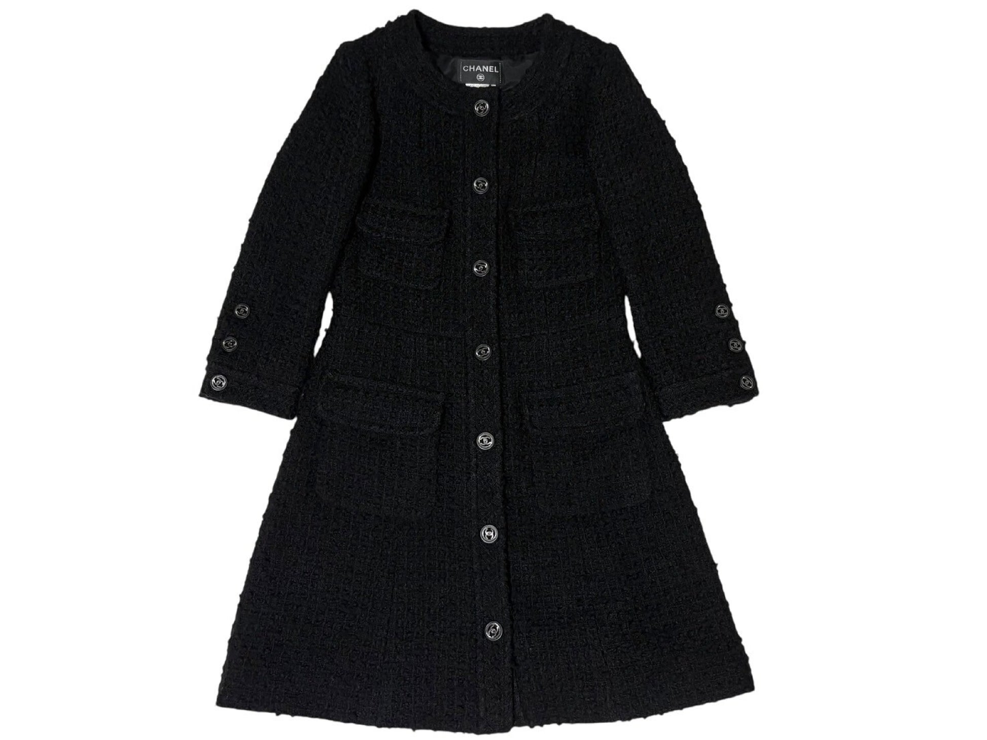CHANEL Tweed Coat P46625 36 Coat