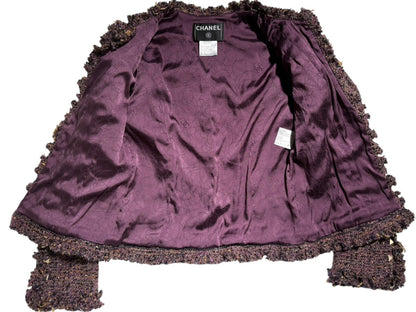CHANEL Tweed Set 03A Size 42 Other Apparel