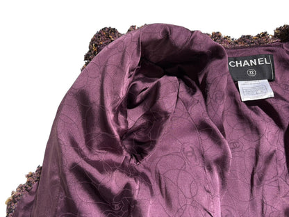 CHANEL Tweed Set 03A Size 42 Other Apparel