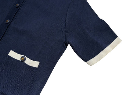 CHANEL Cardigan 1994 Vintage Coco Button Size 40 Tops