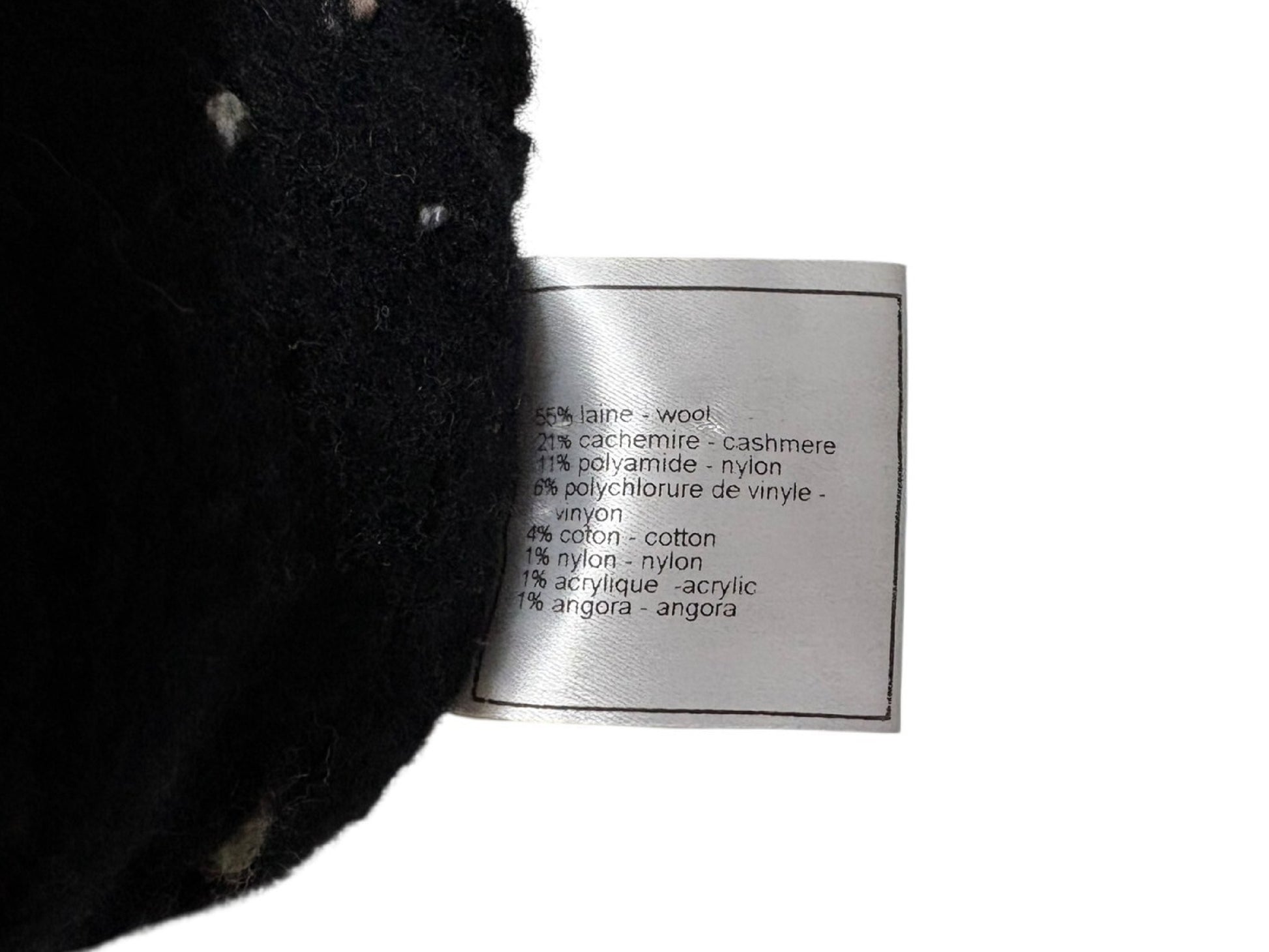 CHANEL No-Collar Jacket Coco Button 05A Size 38 Jacket
