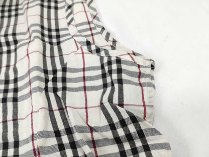 BURBERRY Nova Check Sleeveless Blouse