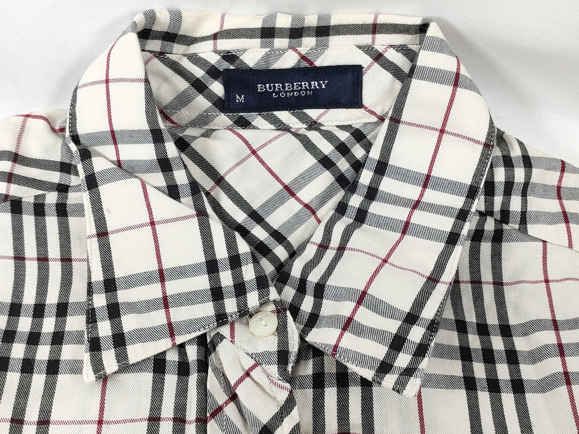 BURBERRY Nova Check Sleeveless Blouse