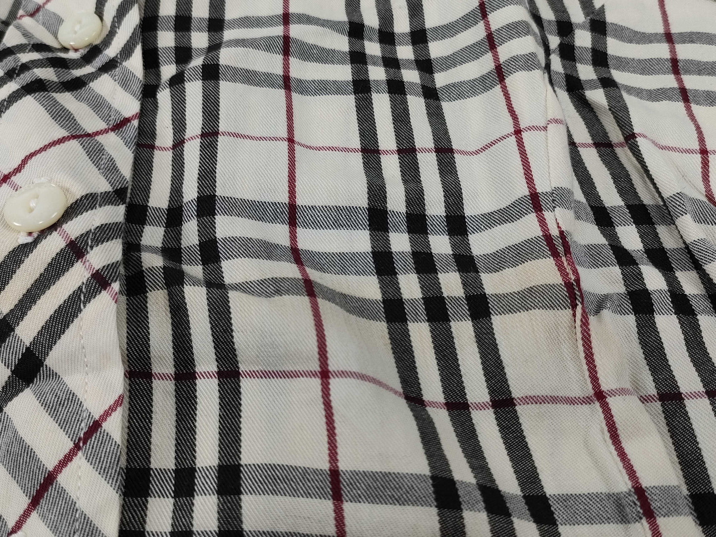 BURBERRY Nova Check Sleeveless Blouse