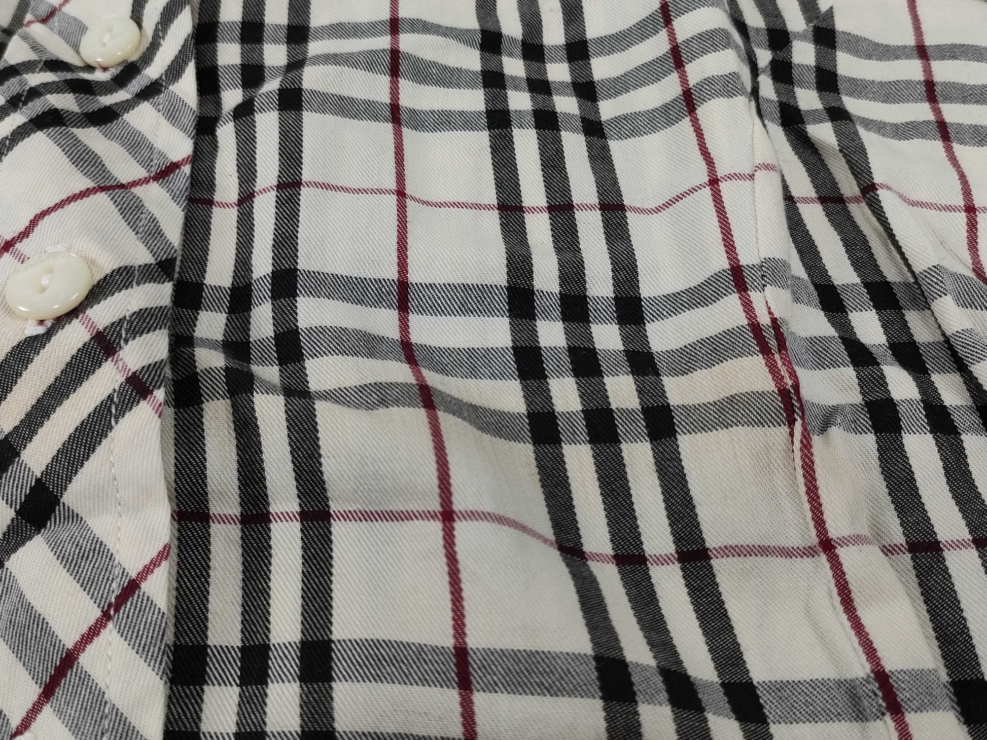BURBERRY Nova Check Sleeveless Blouse
