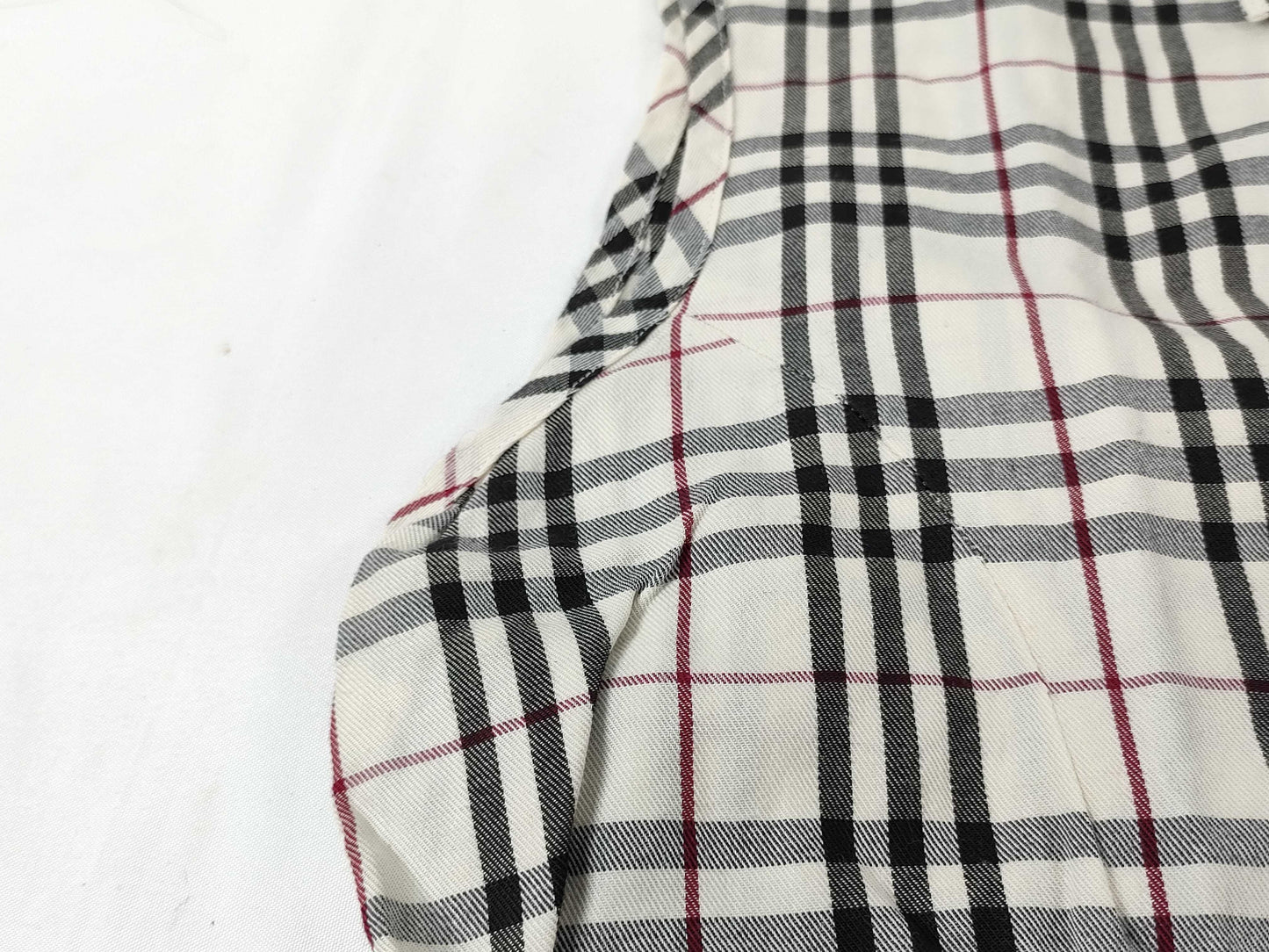 BURBERRY Nova Check Sleeveless Blouse