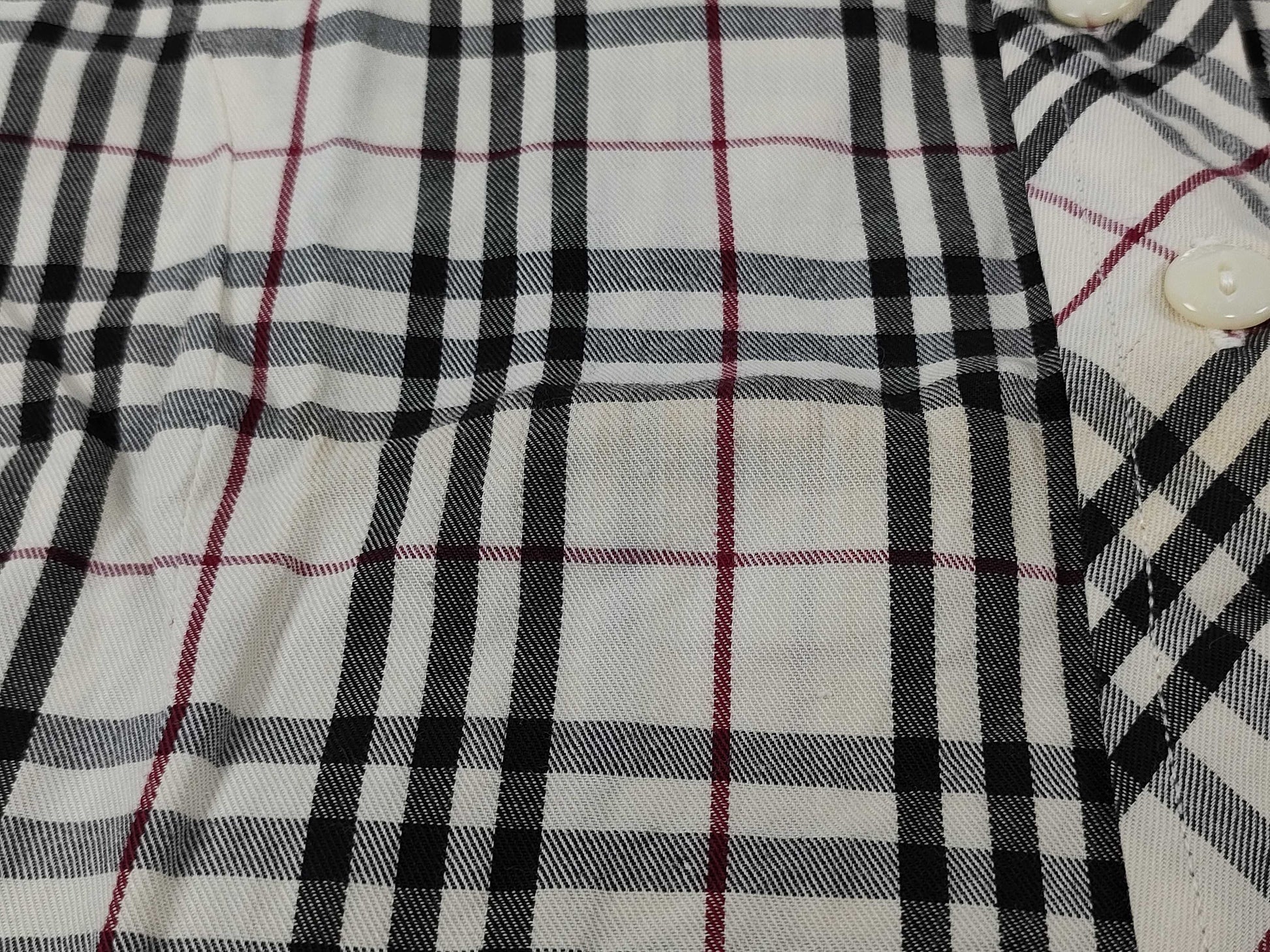 BURBERRY Nova Check Sleeveless Blouse