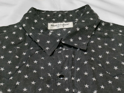 SAINT LAURENT All-over print shirt