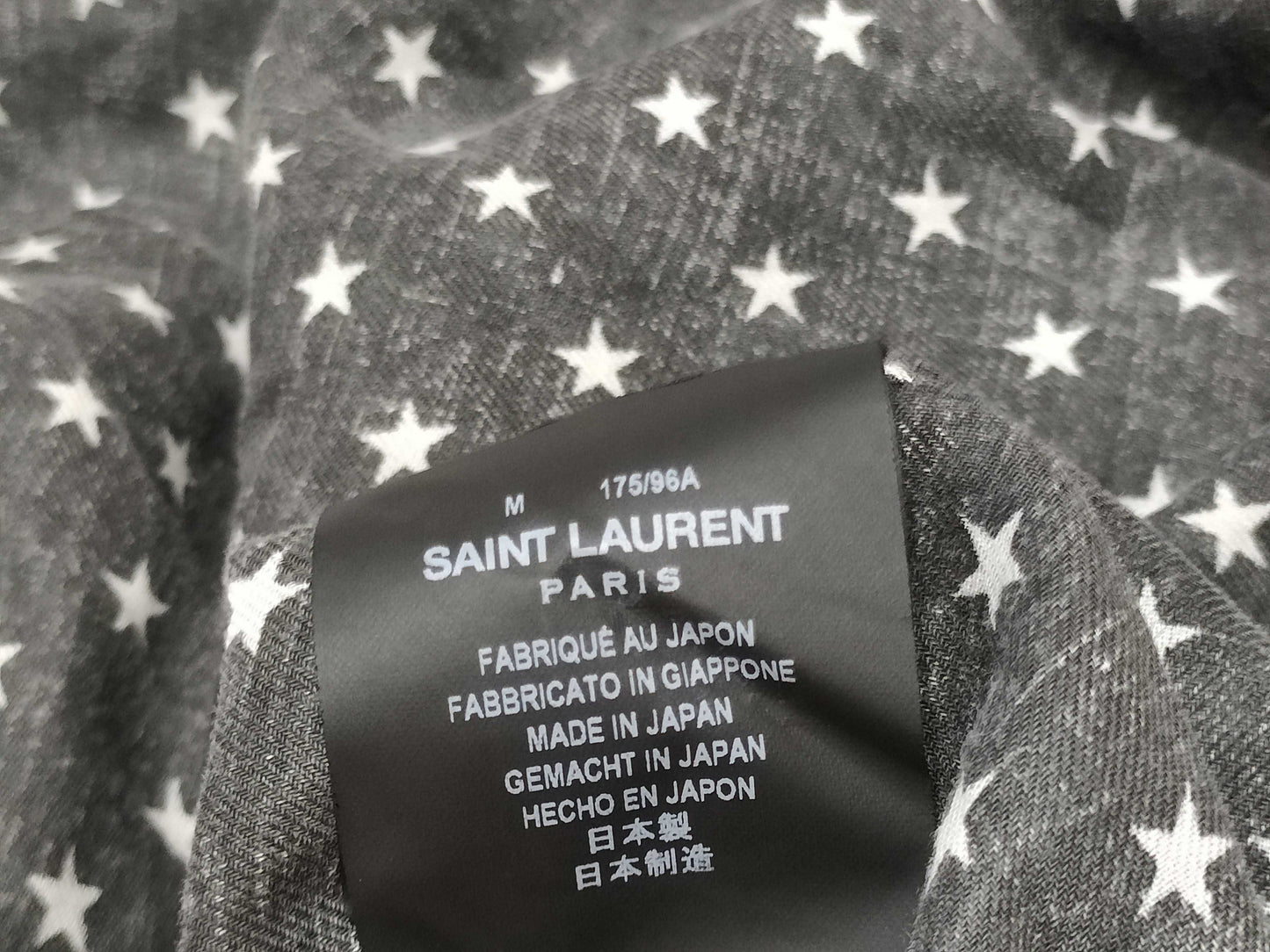 SAINT LAURENT All-over print shirt