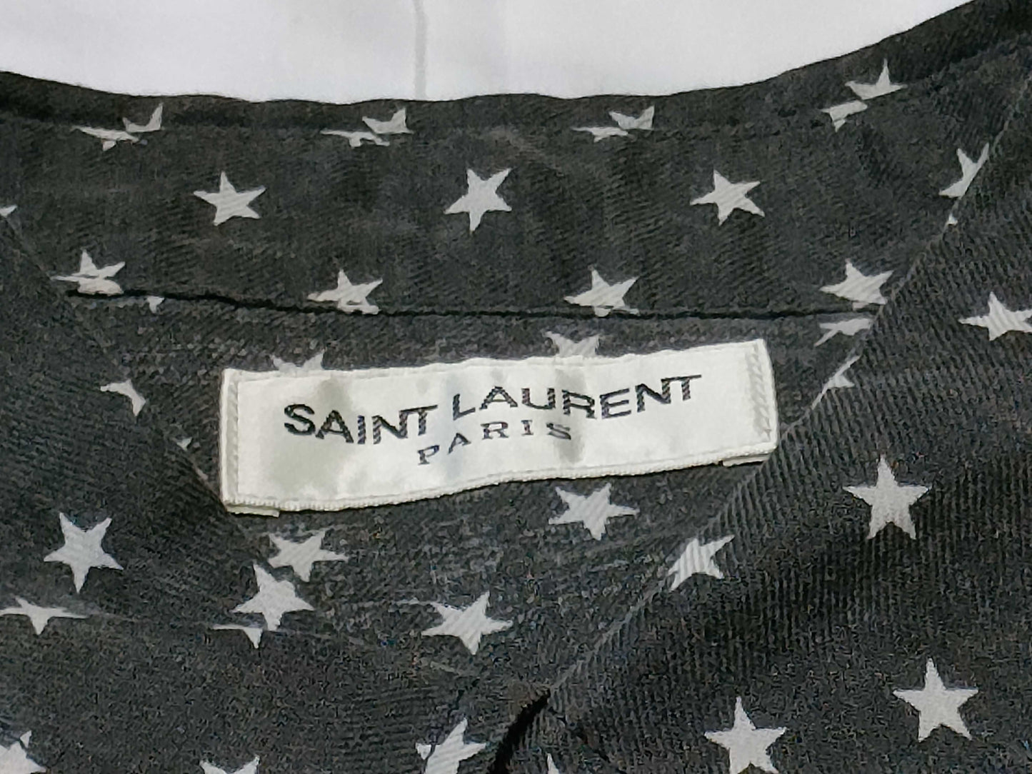 SAINT LAURENT All-over print shirt
