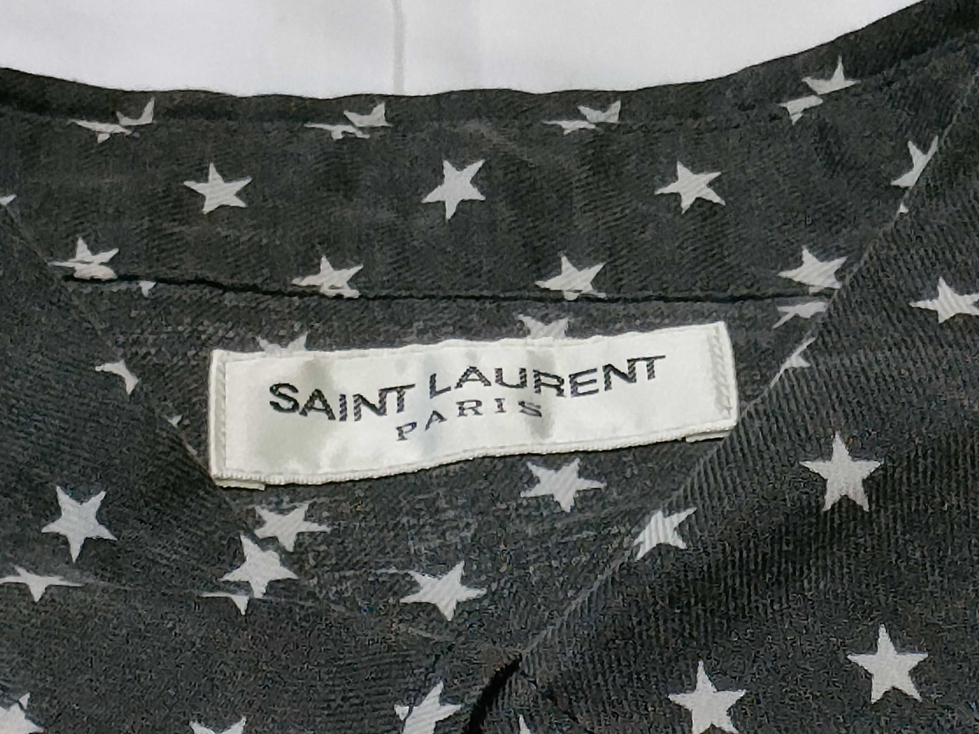 SAINT LAURENT All-over print shirt