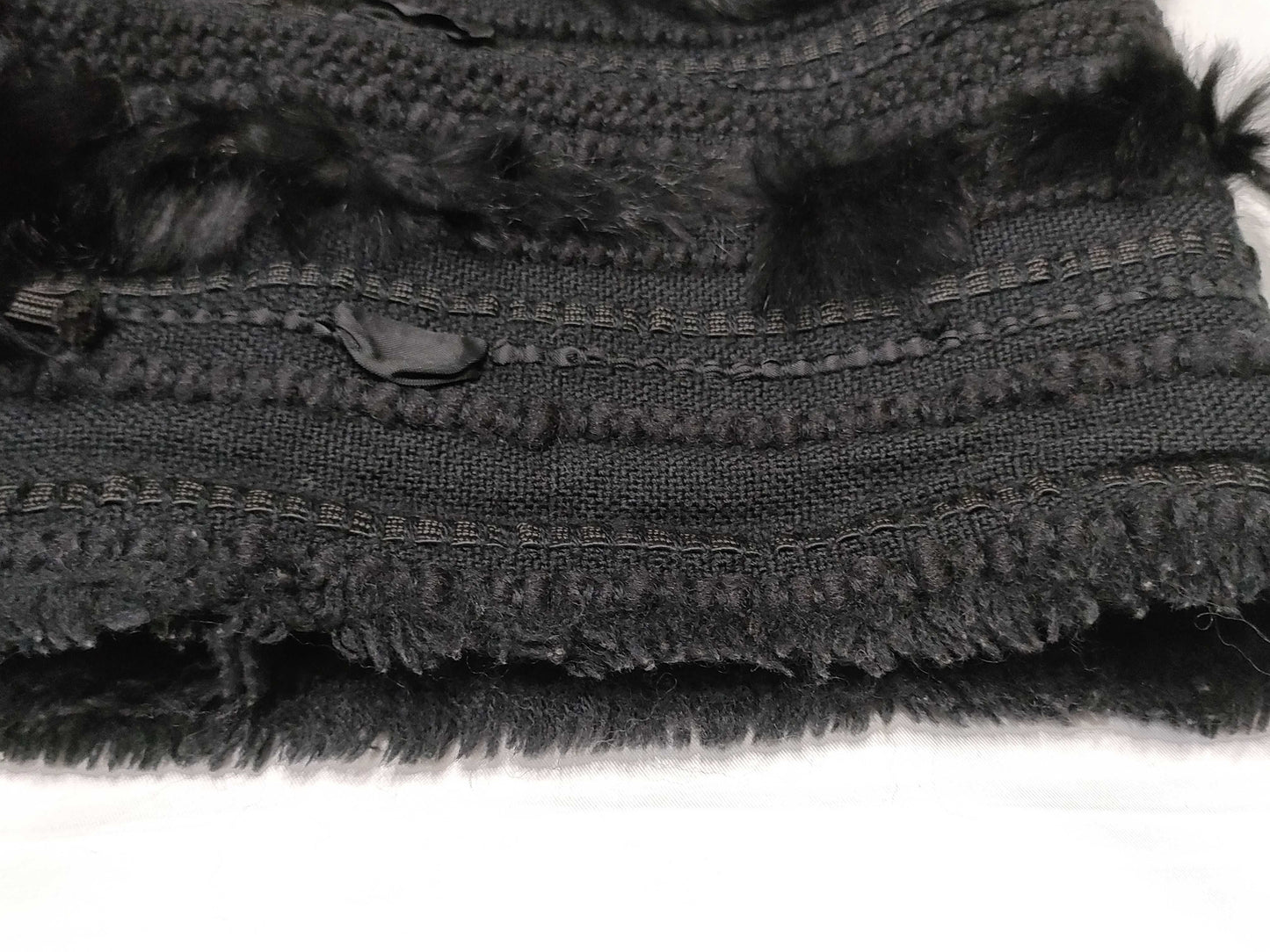 GUCCI Gucci scarf stole fur scarf