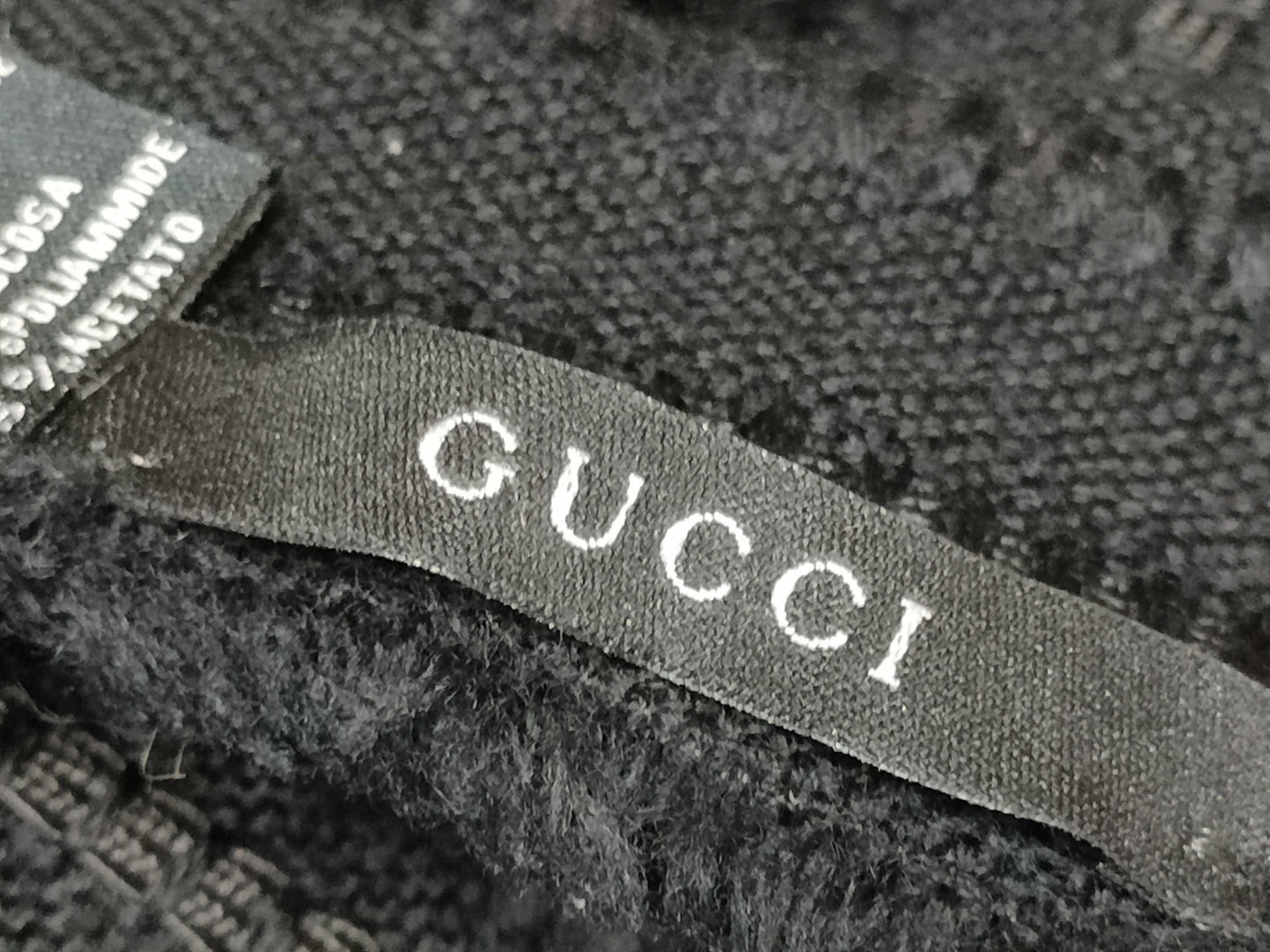 GUCCI Gucci scarf stole fur scarf