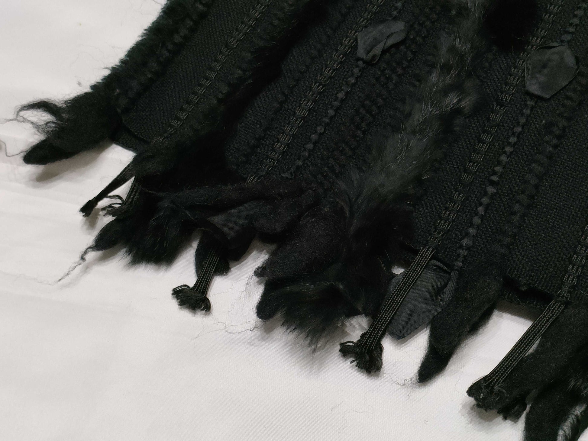 GUCCI Gucci scarf stole fur scarf