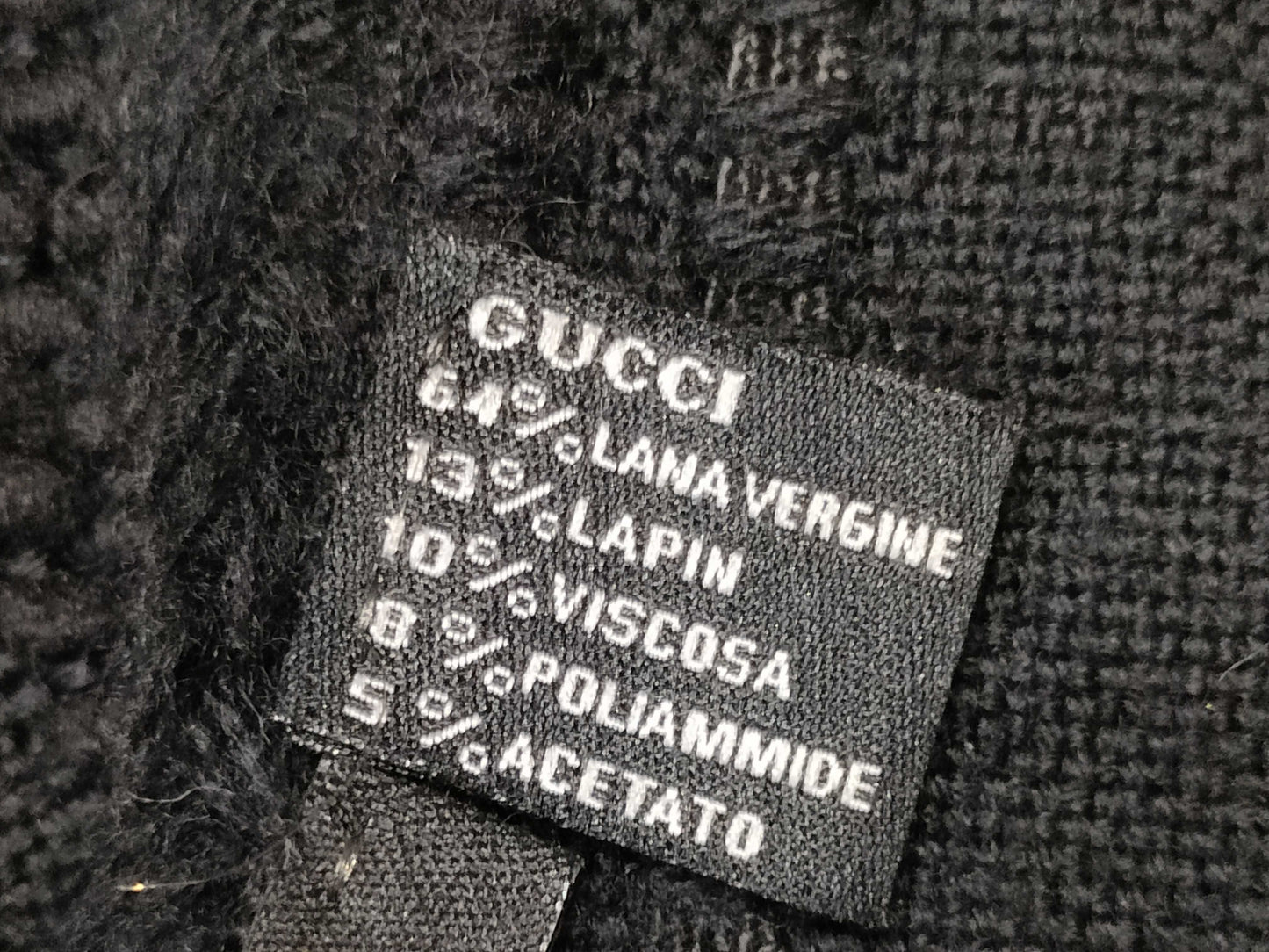 GUCCI Gucci scarf stole fur scarf