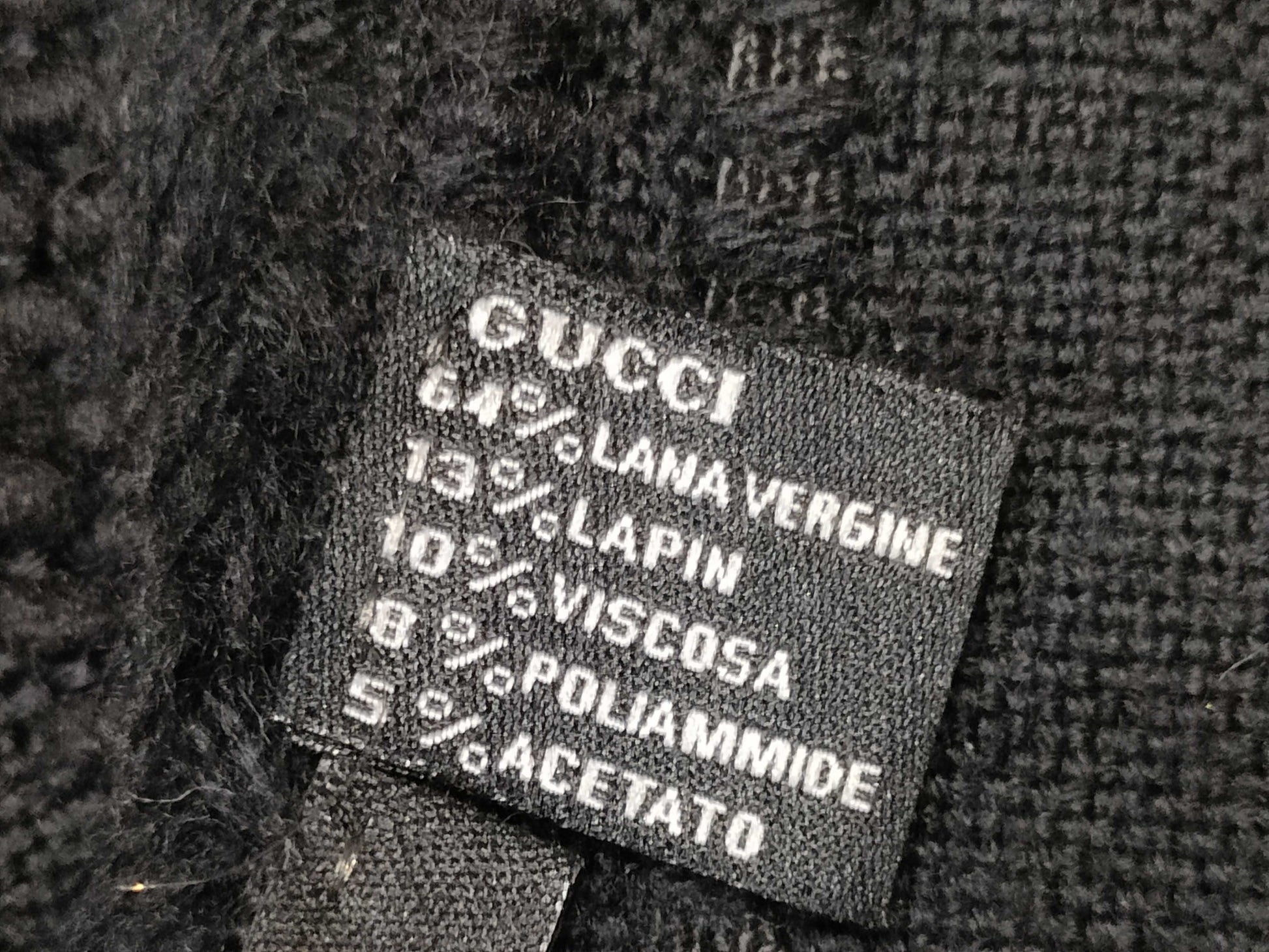 GUCCI Gucci scarf stole fur scarf
