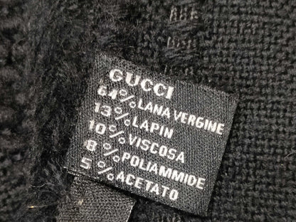GUCCI Gucci scarf stole fur scarf