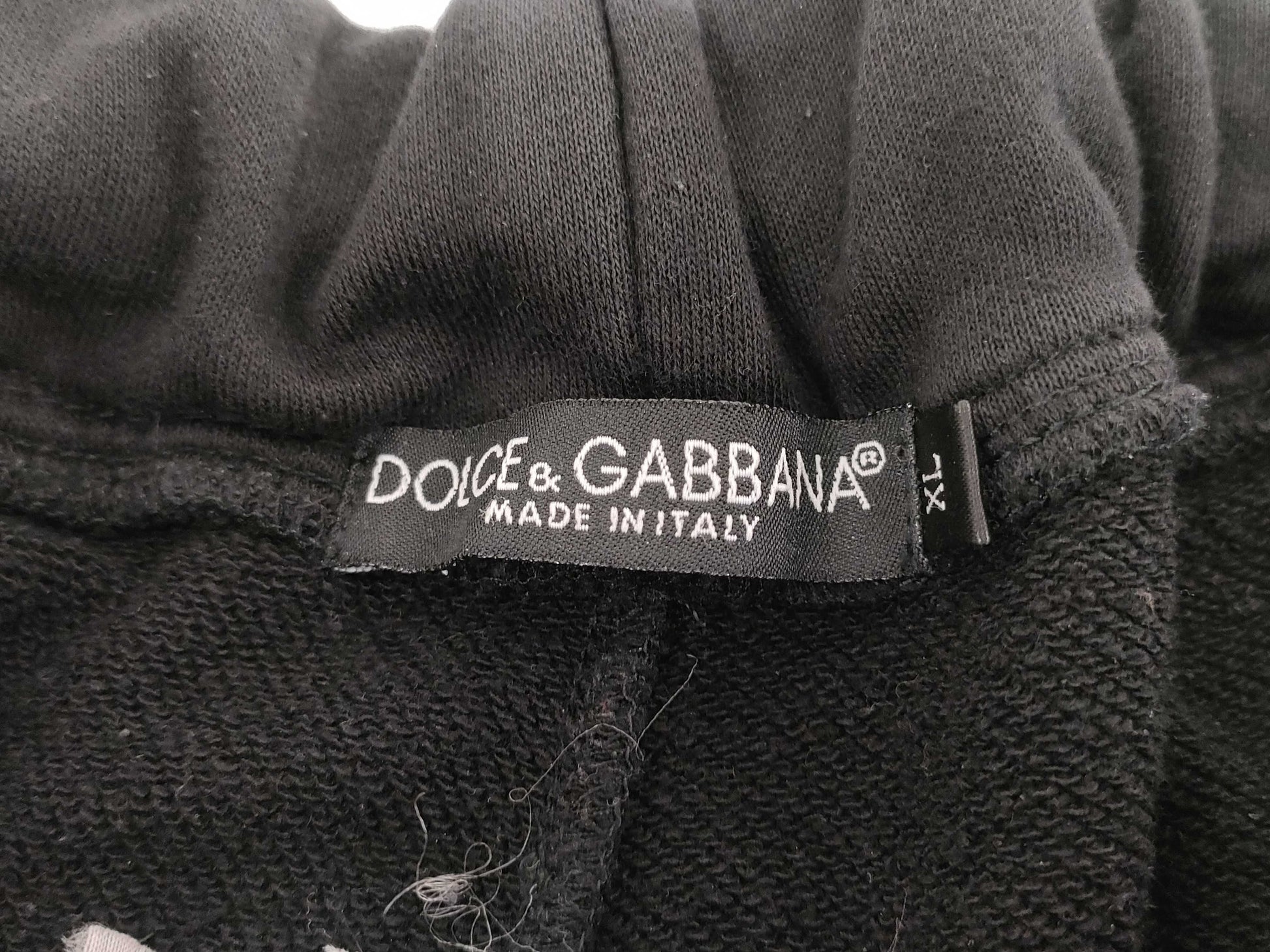 DOLCE & GABBANA Sweatpants with Side Stripes, XL