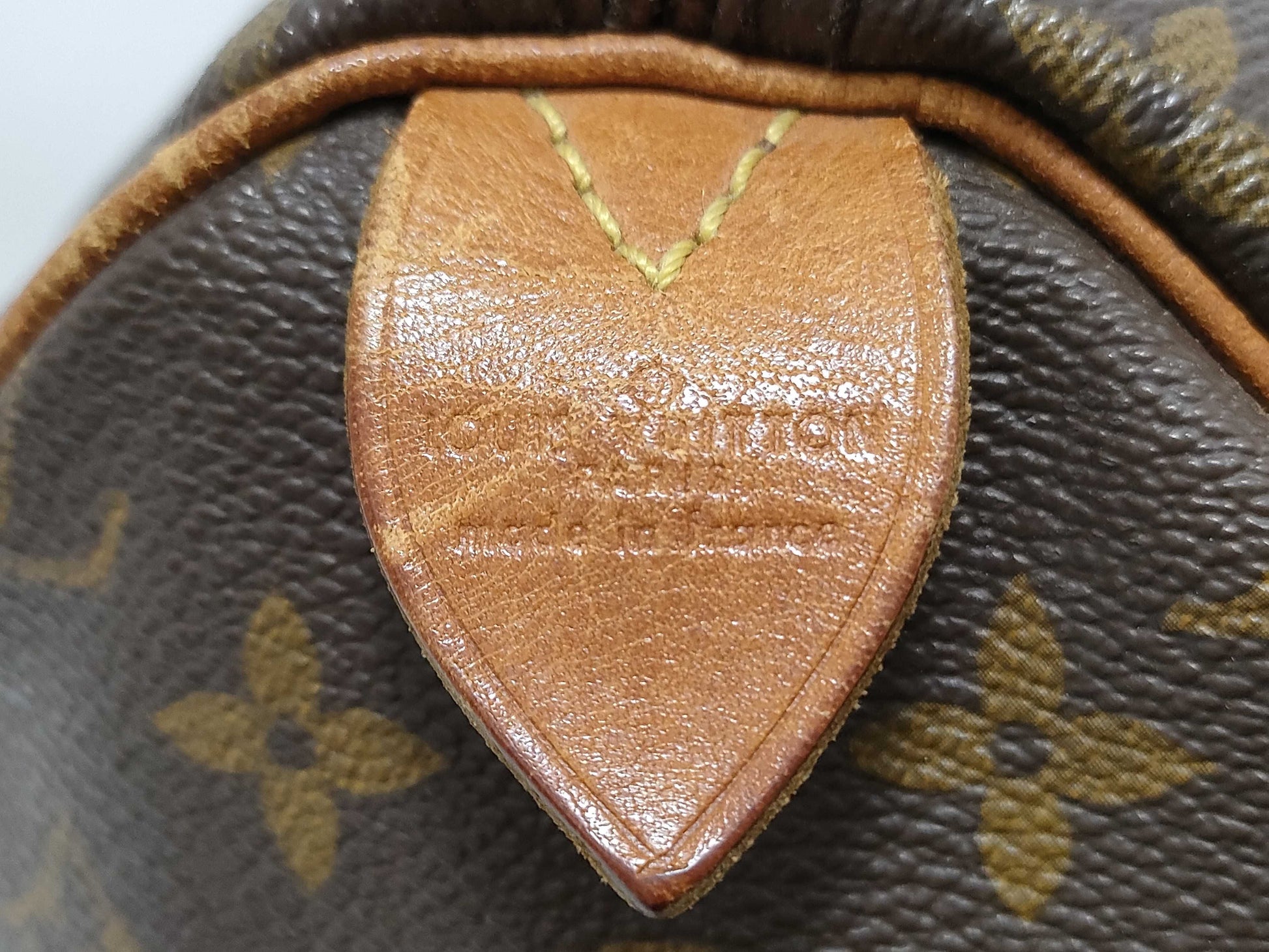 LOUIS VUITTON RFID Unverified SA Monogram Louis Vuitton Speedy M41524 Handbag/Serial Number Unknown