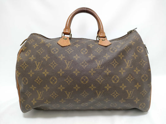 LOUIS VUITTON RFID Unverified SA Monogram Louis Vuitton Speedy M41524 Handbag/Serial Number Unknown