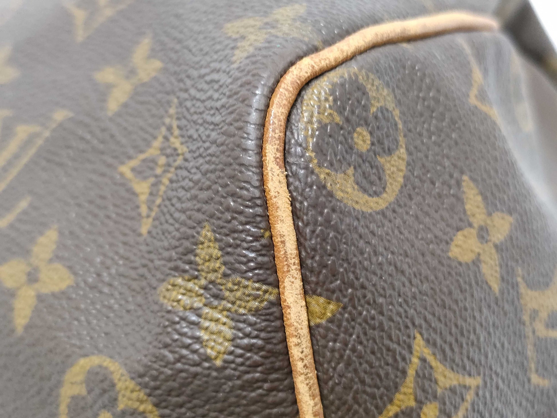 LOUIS VUITTON RFID Unverified SA Monogram Louis Vuitton Speedy M41524 Handbag/Serial Number Unknown