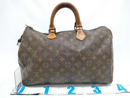 LOUIS VUITTON RFID Unverified SA Monogram Louis Vuitton Speedy M41524 Handbag/Serial Number Unknown