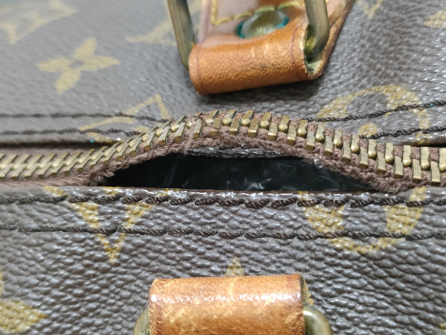 LOUIS VUITTON RFID Unverified SA Monogram Louis Vuitton Speedy M41524 Handbag/Serial Number Unknown