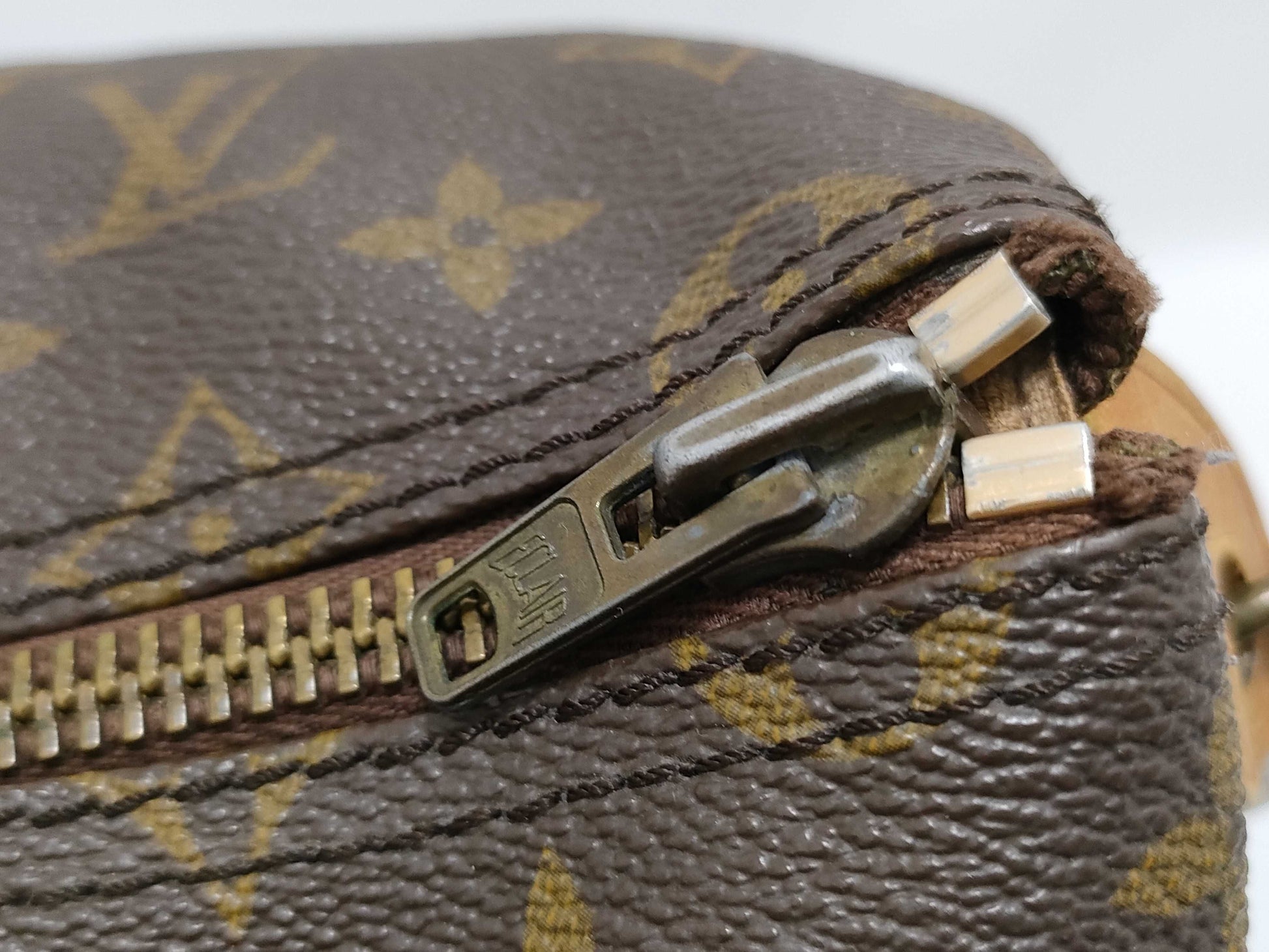 LOUIS VUITTON RFID Unverified SA Monogram Louis Vuitton Speedy M41524 Handbag/Serial Number Unknown