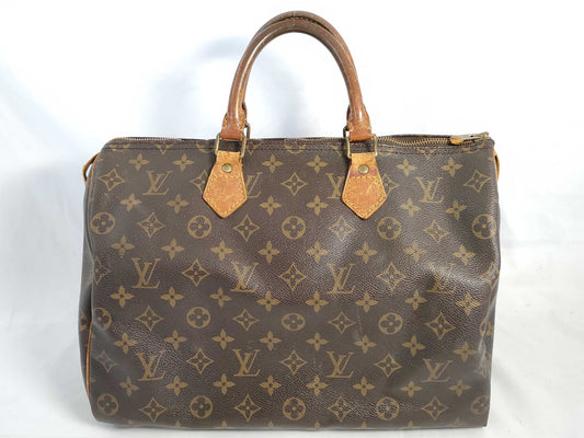 LOUIS VUITTON Monogram Speedy 35 M41524 / VI0972 Handbag